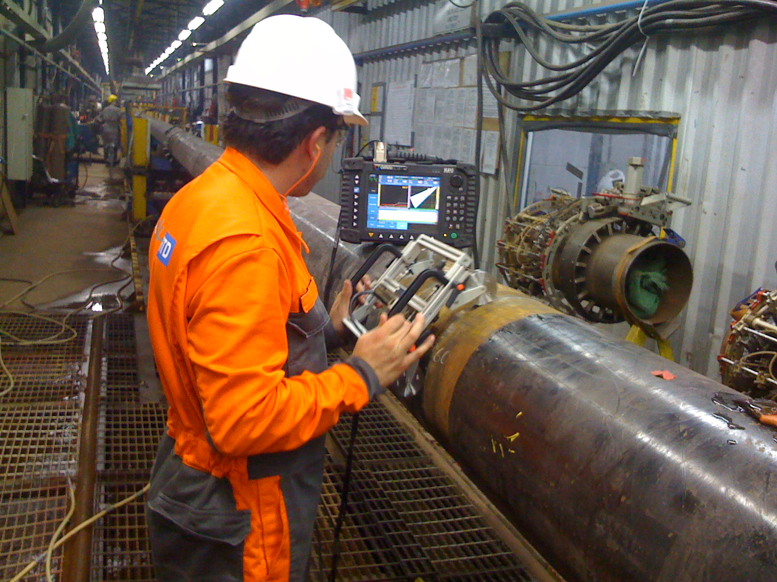MagMan Onsite Inspection Courtesy of Applus RTD